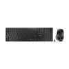 CHERRY DW 9500 SLIM keyboard Mouse included Universal RF Wireless + Bluetooth QW