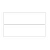 CLEARANCE Incomplete Pack - A3 Matt White Paper Labels 2 Per Page 350mm x 100mm