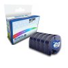 5x Dymo 91201 Black on White Compatible Label Tapes
