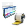 Brother DK44605 Black on Yellow Compatible Paper Tape