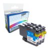 Brother LC-3237BK Tri-Colour Compatible Ink Cartridge Multipack