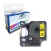 Dymo 18432 Black On Yellow Compatible 12mm Vinyl Labels