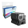 5x Dymo 40913 Black on White 9mm Compatible Label Tapes