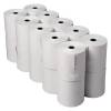 76x70mm White 50m Till Rolls, 12.7mm Core, 1 Ply - Box of 20