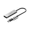 Cygnett Unite 4-in-1 USB-A Hub Aluminium (CY5388CYHUB)
