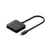 Cygnett USB-C to Dual HDMI Hub Black (CY5391CYHUB)