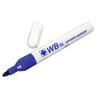 Blue Whiteboard Marker Pens Bullet Tip - 1 Single Pen -  [WB15 804001]