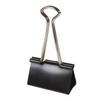 Viking Foldback Clips / Bulldog Clips - Black 32mm - Box of 12 (2667865)