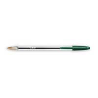 Bic Cristal Fun Ballpoint Pen - Green - 1 SINGLE PEN - [8373629]