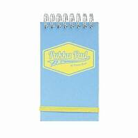 Pukka Pad A7 Pastel Blue & Yellow Pocket Notebook / Spiral Bound / 50 sheets / One Supplied