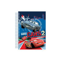 Disney Pixar Cars 2 - Lightning McQueen vs Francesco Kids Notebook (CTNE)