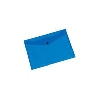 Q-Connect Polypropylene Document Folder A5 - Blue - Pack of 1 (KF03606)