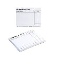 Q-Connect Petty Cash Voucher Pad 125x101mm Single pad - KF00103