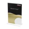 Deflecto Sign Holder/information Stand A6 Polystyrene Transparent (684301)
