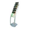 Deflecto 6 Pocket Floor Stand Sturdy Steel Magazine Rack A4 Literature File Hold