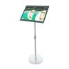 Deflecto A3 Sign Holder with Bevel Magnetic Cover Floor-Standing - Adjustable Po