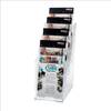 Deflecto Clear DL 4-Tier Literature Holder Clear 77701