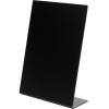 Deflecto A7 Portrait Slanted Countertop Chalkboard Black - SSPA714-2