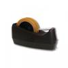 Deflecto Large Weighted Tape Dispenser Dual Core - Black (CP170YTBLK)