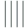 Deflecto Letter Tray Riser Rods Metal 115 mm - Pack of 4 (8072086)