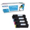 Rainbow Pack of Dell 2130 Remanufactured Toner Cartridges