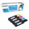 Rainbow Pack of Dell 3010 Remanufactured Cartridges