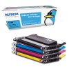 Rainbow Pack of Remanufactured Dell 1230 Toner Cartridges