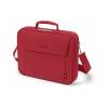 Dicota Eco Multi Base Briefcase for 17.3 Inch Laptops Red (D30917-RPET)
