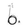 Dicota Universal Security Cable Lock Keyed 2m Black (D31699)