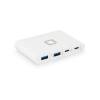 Dicota USB-C 4-in-1 Docking Station White (D31731)