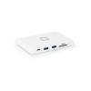 Dicota USB-C Docking Station 9 in 1 with HDMI White (D31729)