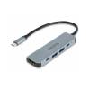 Dicota USB Type C Docking Station Silver (D32060)