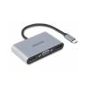 Dicota USB Type C Docking Station Silver (D32064)