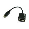 DisplayPort (Male) to SVGA (Female) Leaded Adapter