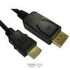 Male DisplayPort to Male HDMI Cable - 5 Metres