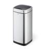 Durable NO TOUCH Sensor Waste Bin 35L Capacity Silver