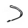 Durable Textile Badge Lanyard 10mm Black - Pack of 10 (8119/01)