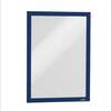 Durable Duraframe Self-Adhesive A4 Blue Magnetic Frame (Pack of 2) [487207]