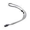 Durable Textile Badge Lanyard 10mm Grey - Pack of 10 (8119/10)