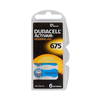 Duracell Activair 1.45A Hearing Aid Batteries Number 675 (Blue) - Pack of 6