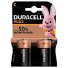 Duracell Plus C 2 Pack Alkaline Batteries