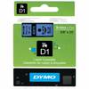 Dymo D1 Black on Blue 9mm x 7m Label Cartridge