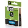Dymo D1 Black on White 6mm x 7m Label Cartridge