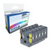 5x Dymo 45018 Compatible Black on Yellow Label Tapes
