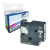 Dymo D1 White on Black Compatible 12mm x 7m Label Cartridge