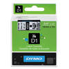 Dymo D1 Black on Clear 19mm x 7m Label Cartridge
