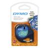 Dymo LetraTag Label Cartridge 12mm x 4m Green Tape