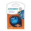 Dymo LetraTag Label Cartridge 12mm x 4m Blue Tape