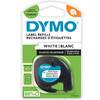 Dymo LetraTag Label Cartridge 12mm x 4m Labels (91221)