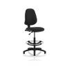 Dynamic Eclipse KC0238 Office Chair with Hi Rise Kit Padded Seat and Backrest Bl